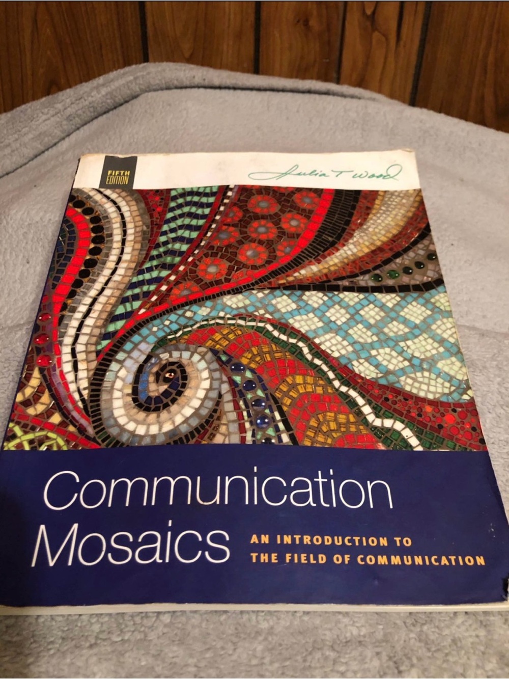 Communication Mosaics Textbook with Colorful Mosaic Cover